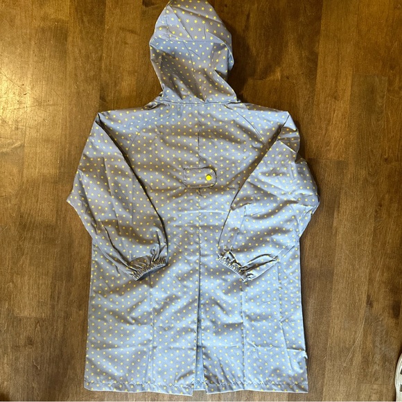 Komodo Beans Rain Jacket grey with yellow stars - Picture 10 of 15